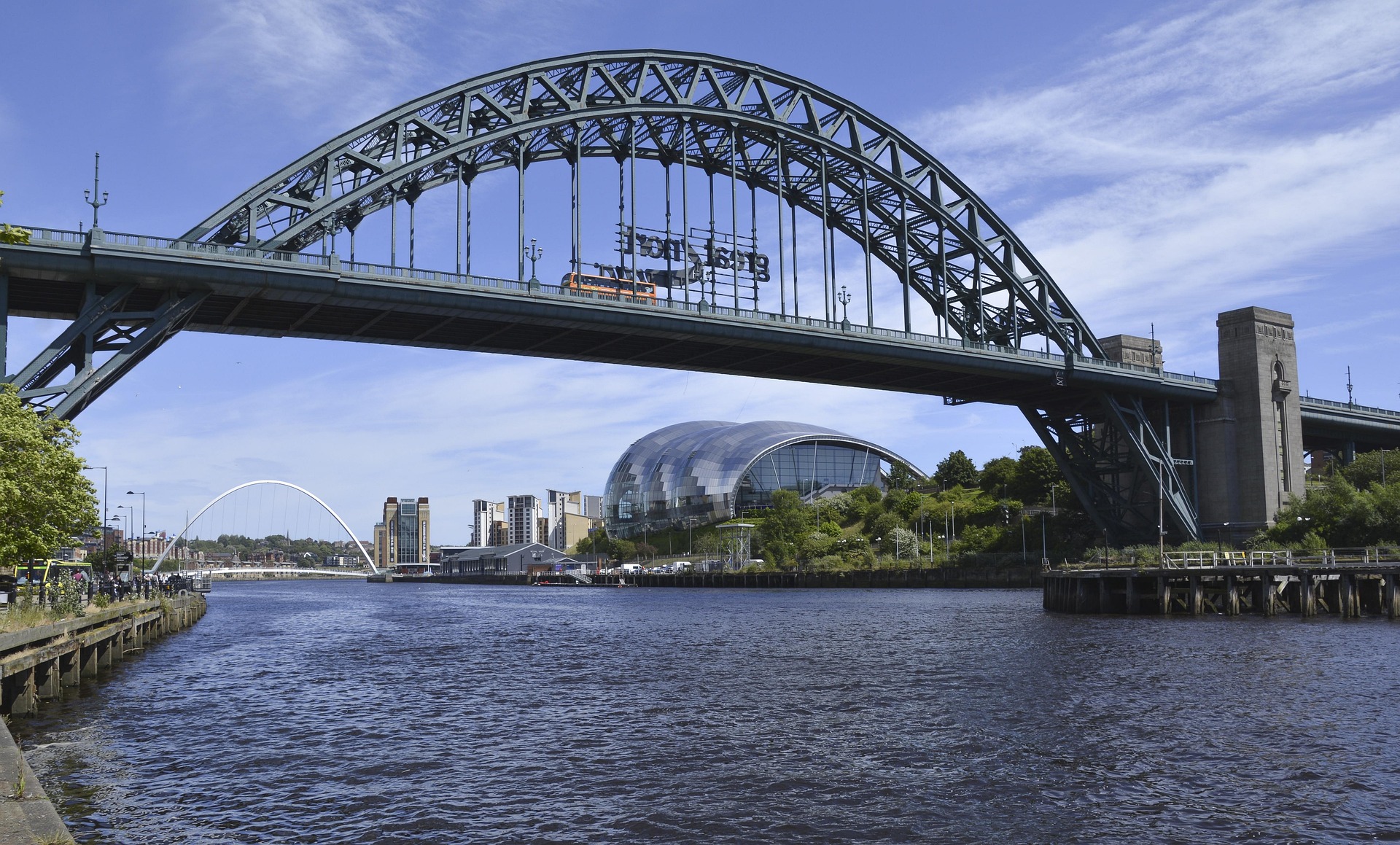 The Tyne bridge in Newcastle-upon-Tyne